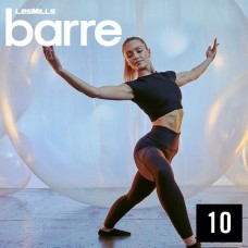 [Hot sale]Les Mills Routines Barre 10 New Release 10 DVD, CD & Notes